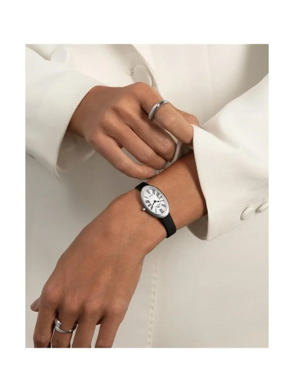 NWT Porsamo Bleu Eloise Quartz White Dial Ladies Watch